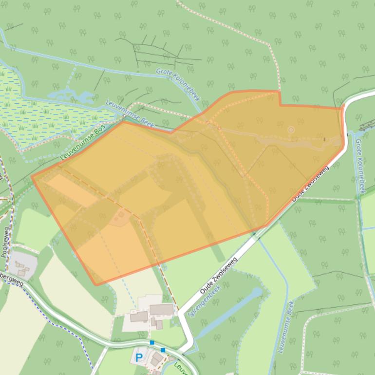 Kaart van postcodegebied 3852PP.