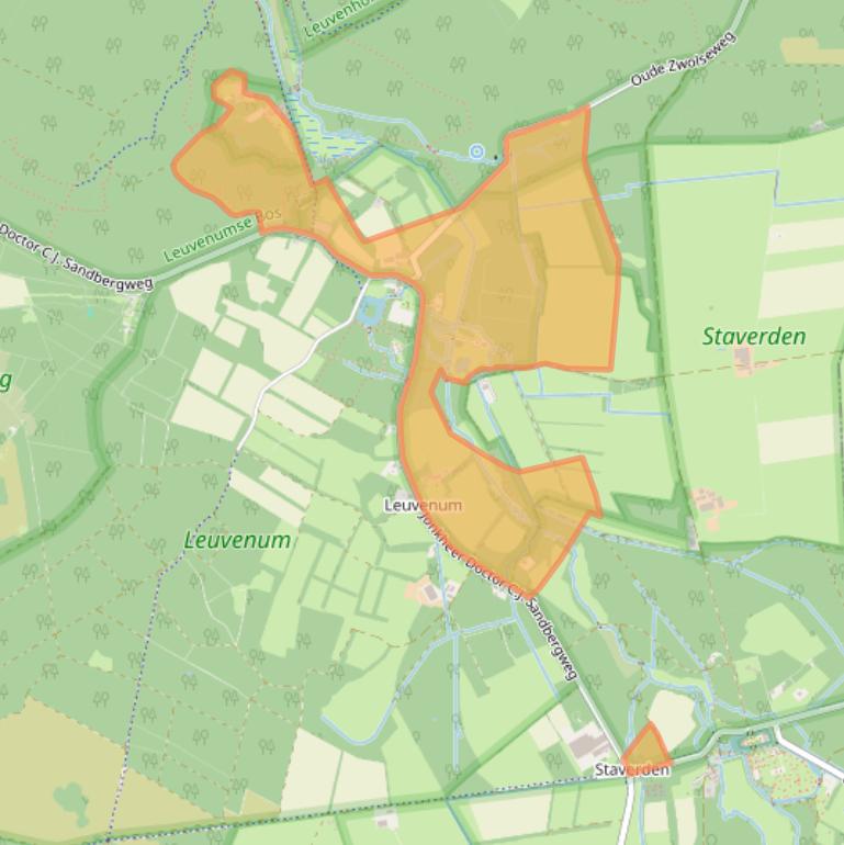 Kaart van postcodegebied 3852PV.