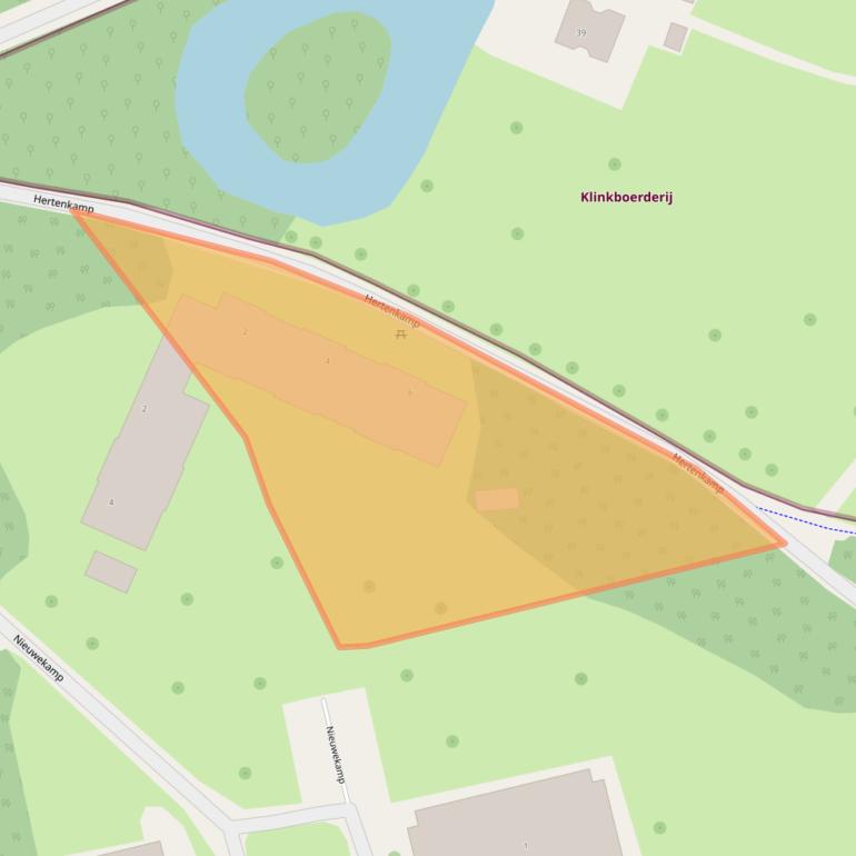 Kaart van postcodegebied 3853HS.