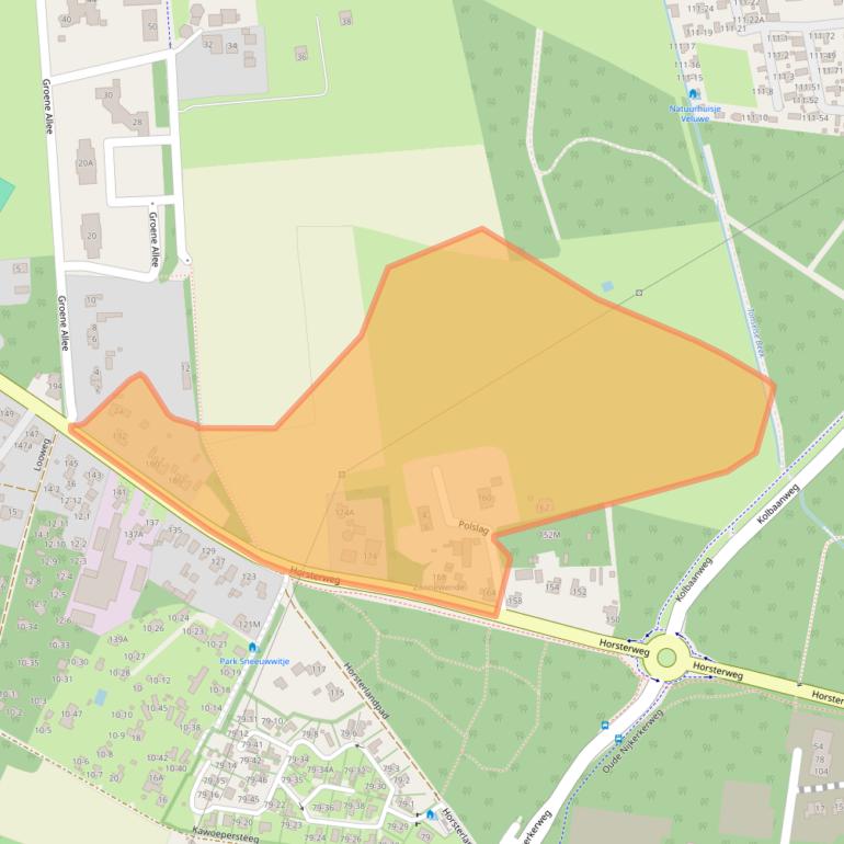 Kaart van postcodegebied 3853JG.