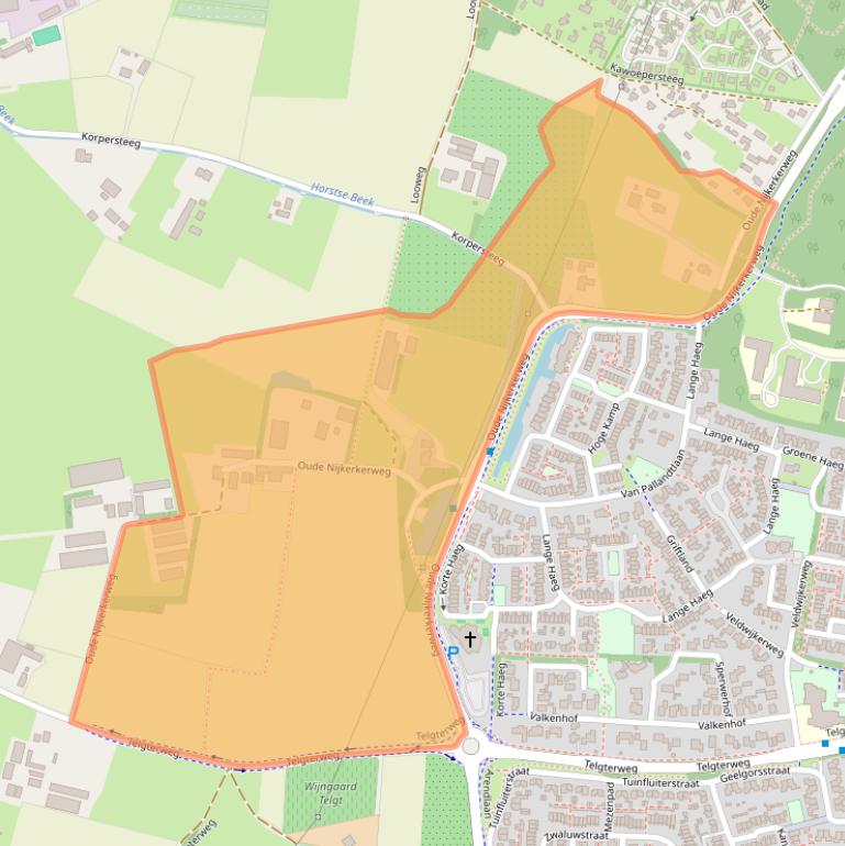 Kaart van postcodegebied 3853JK.