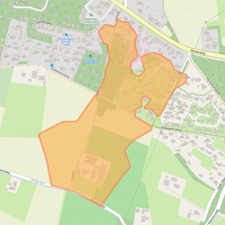 Kaart van postcodegebied 3853JV.