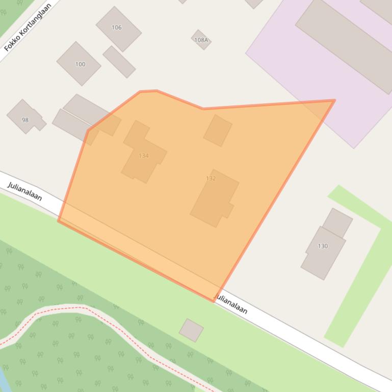 Kaart van postcodegebied 3853KM.