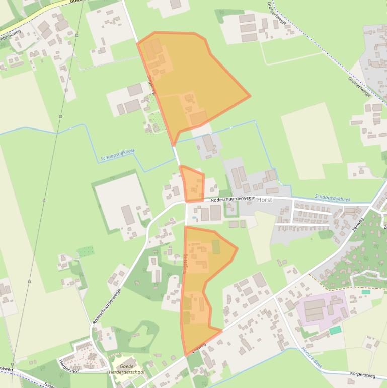 Kaart van postcodegebied 3853MB.