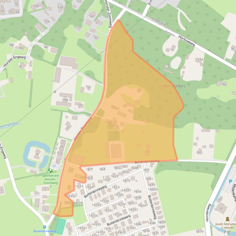 Kaart van postcodegebied 3853MD.