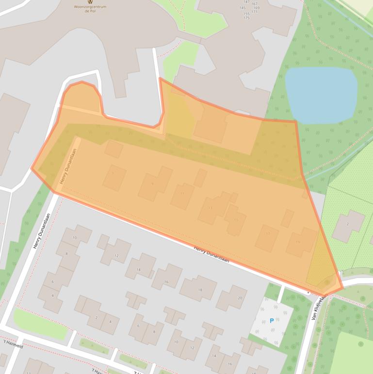 Kaart van postcodegebied 3862XC.