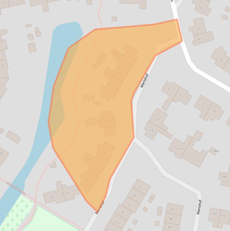 Kaart van postcodegebied 3862ZA.