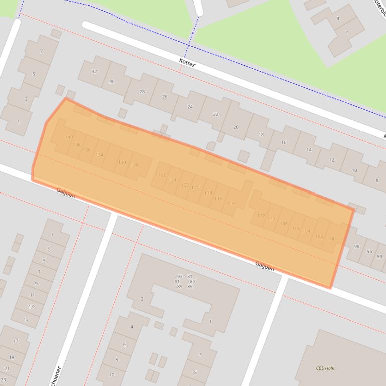 Kaart van postcodegebied 3863EV.