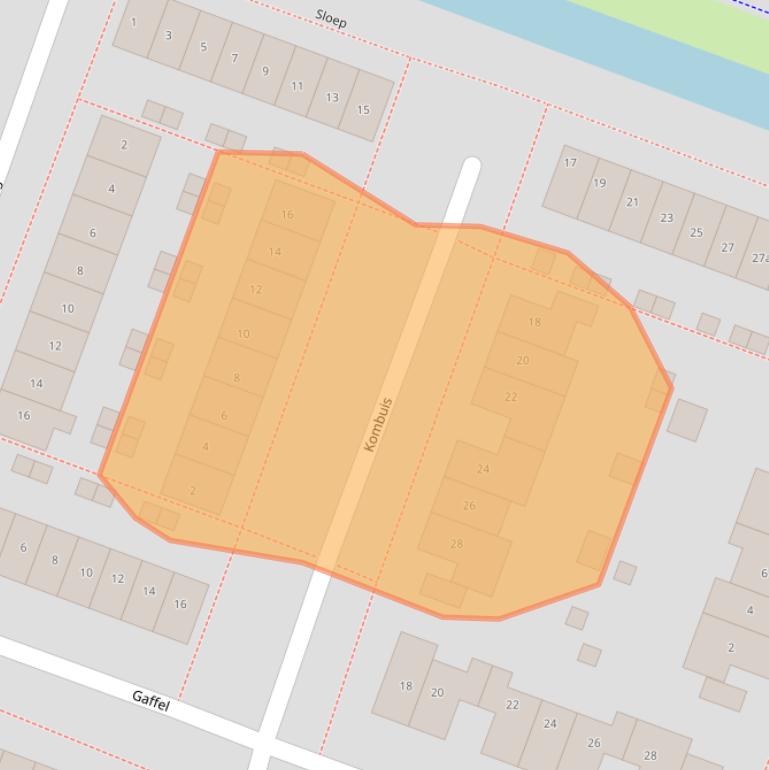 Kaart van postcodegebied 3863VR.