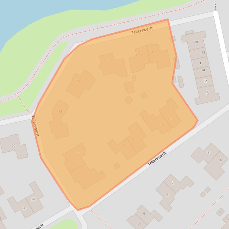 Kaart van postcodegebied 3863XE.