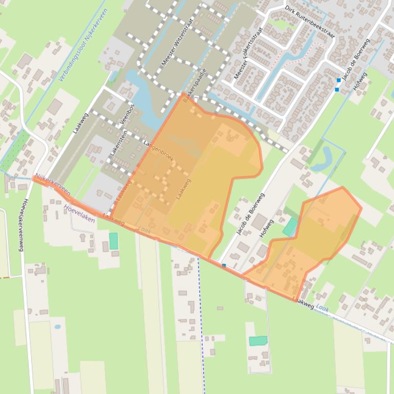 Kaart van postcodegebied 3864LD.