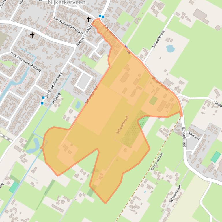 Kaart van postcodegebied 3864MA.