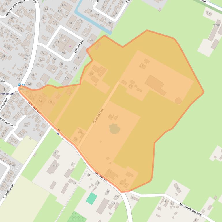 Kaart van postcodegebied 3864MG.