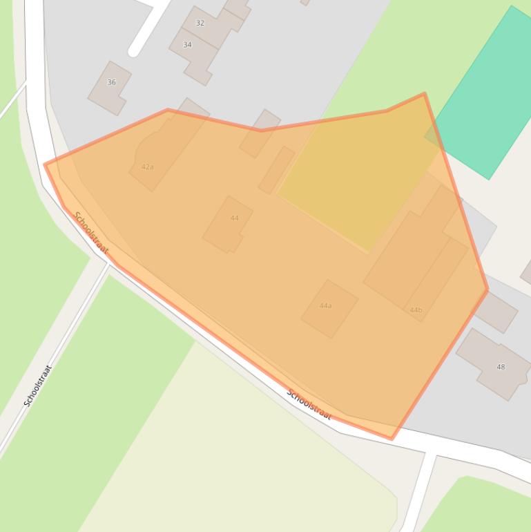 Kaart van postcodegebied 3864MH.