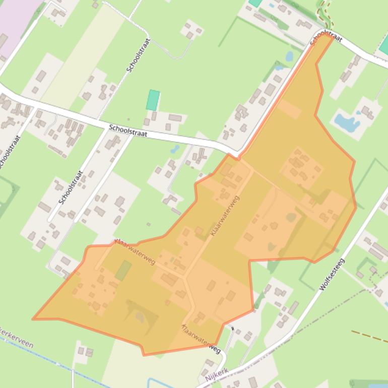 Kaart van postcodegebied 3864MP.