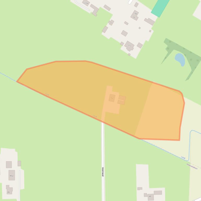 Kaart van postcodegebied 3864MT.