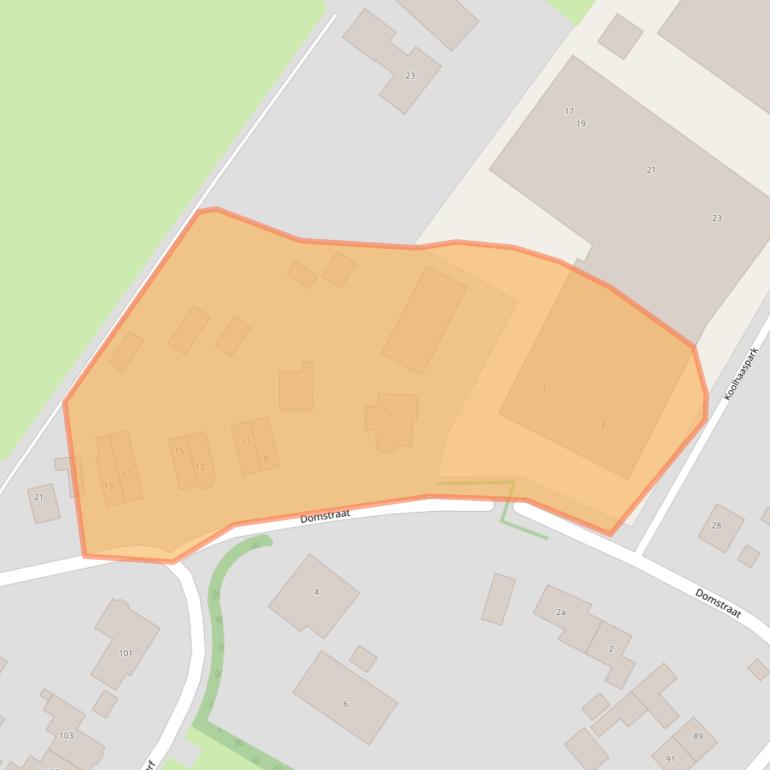 Kaart van postcodegebied 3864PM.