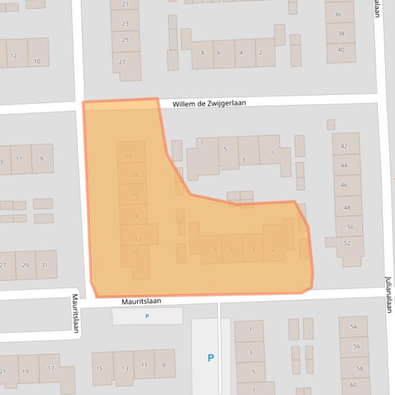 Kaart van postcodegebied 3871CH.