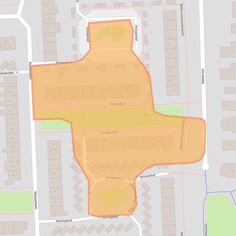 Kaart van postcodegebied 3871DB.