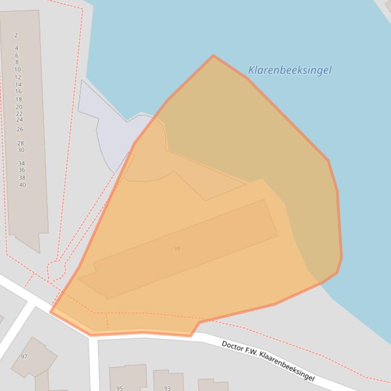 Kaart van postcodegebied 3871XE.