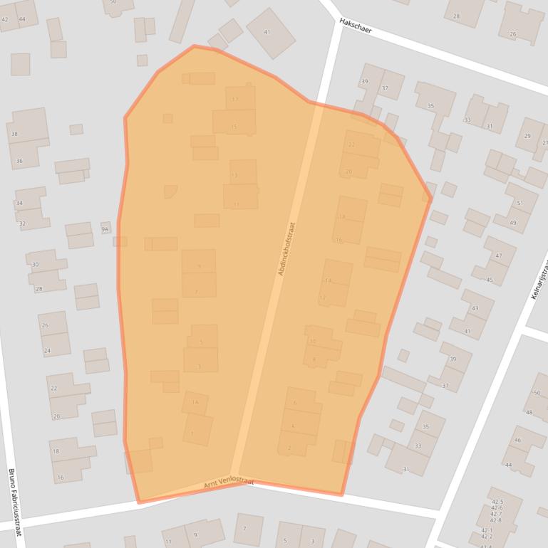 Kaart van postcodegebied 3881CH.