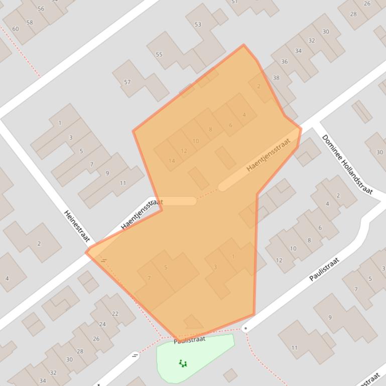 Kaart van postcodegebied 3882DK.