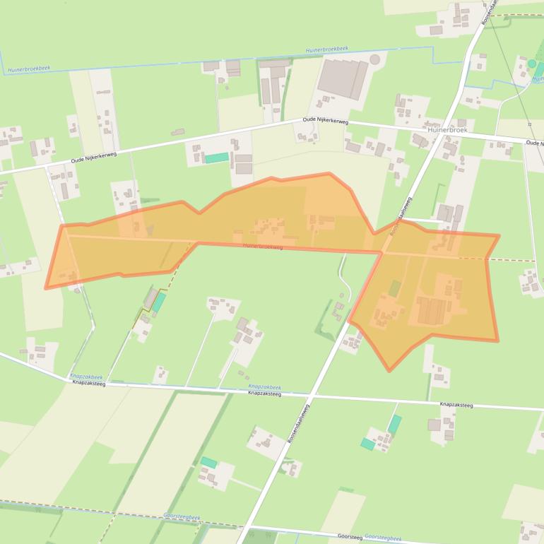 Kaart van postcodegebied 3882MD.