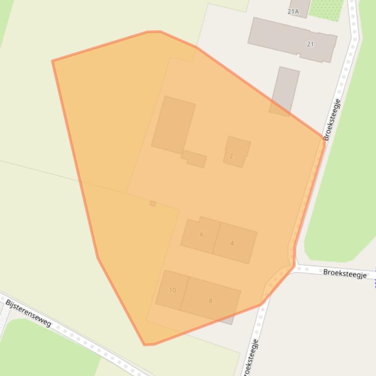 Kaart van postcodegebied 3882NP.