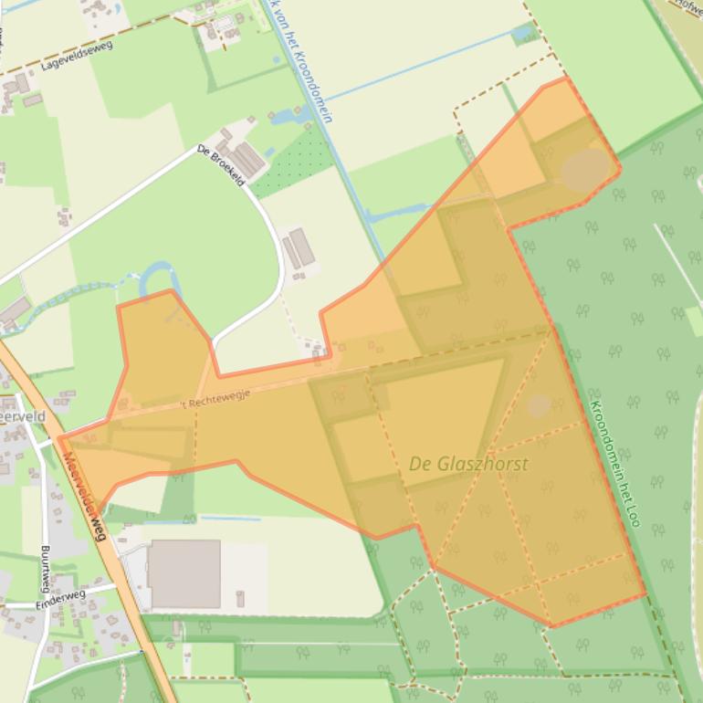 Kaart van postcodegebied 3888ND.