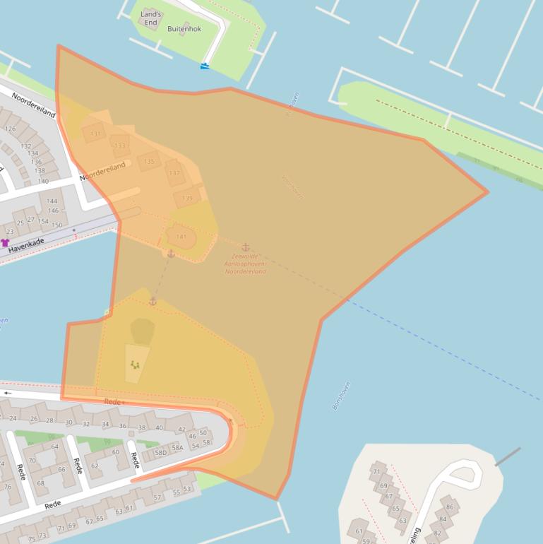 Kaart van postcodegebied 3891GW.