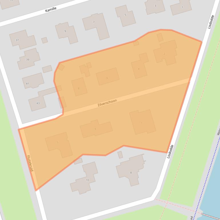 Kaart van postcodegebied 3892AK.