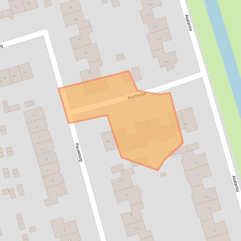 Kaart van postcodegebied 3892GA.