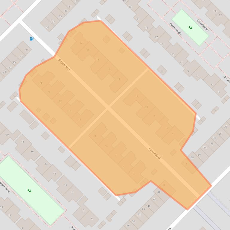 Kaart van postcodegebied 3894AL.