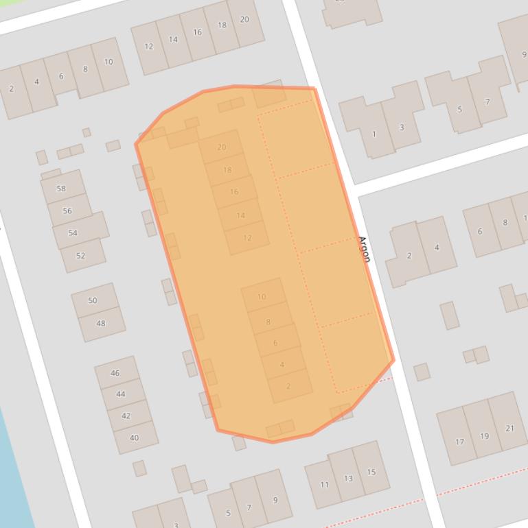 Kaart van postcodegebied 3894DM.