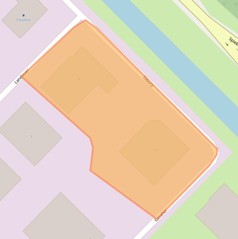 Kaart van postcodegebied 3897AC.