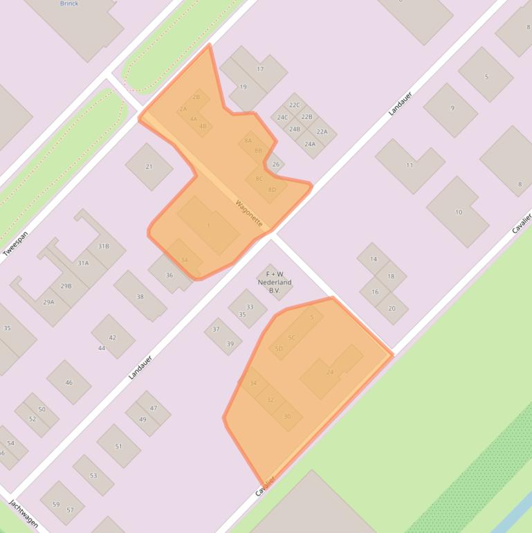 Kaart van postcodegebied 3897AD.