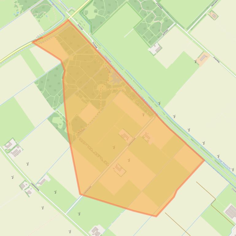 Kaart van postcodegebied 3897LE.