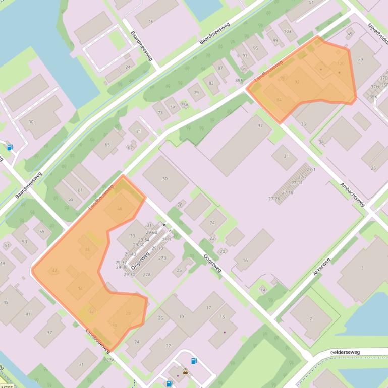 Kaart van postcodegebied 3899BG.