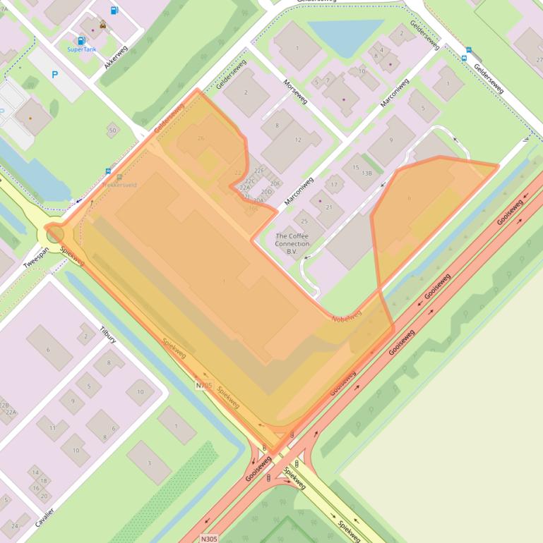 Kaart van postcodegebied 3899BN.