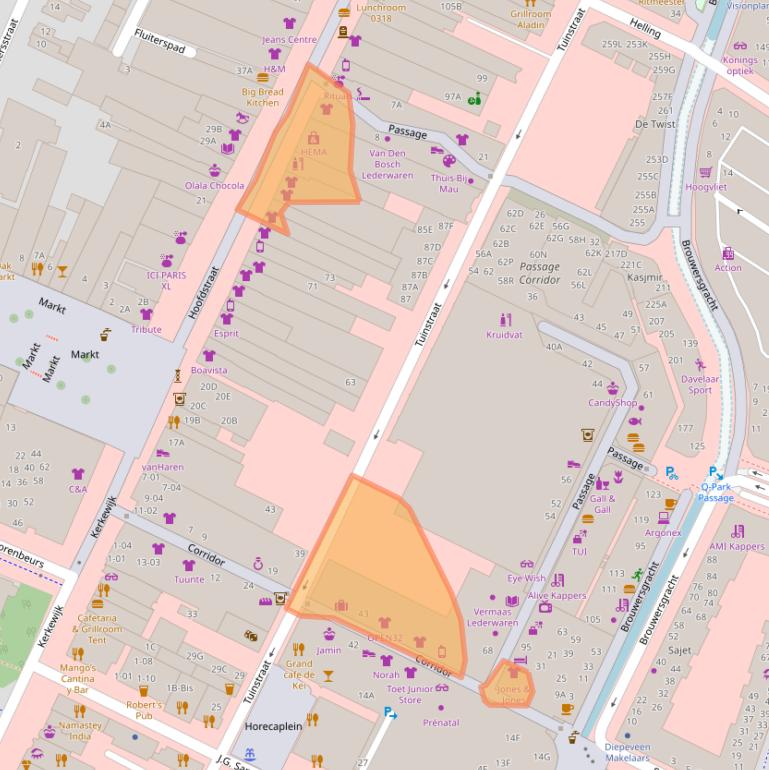 Kaart van postcodegebied 3901AN.