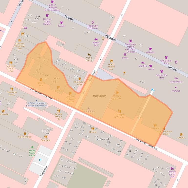 Kaart van postcodegebied 3901EW.