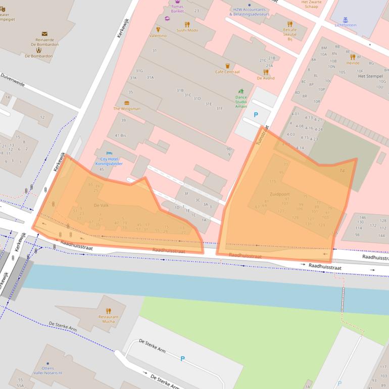 Kaart van postcodegebied 3901GC.