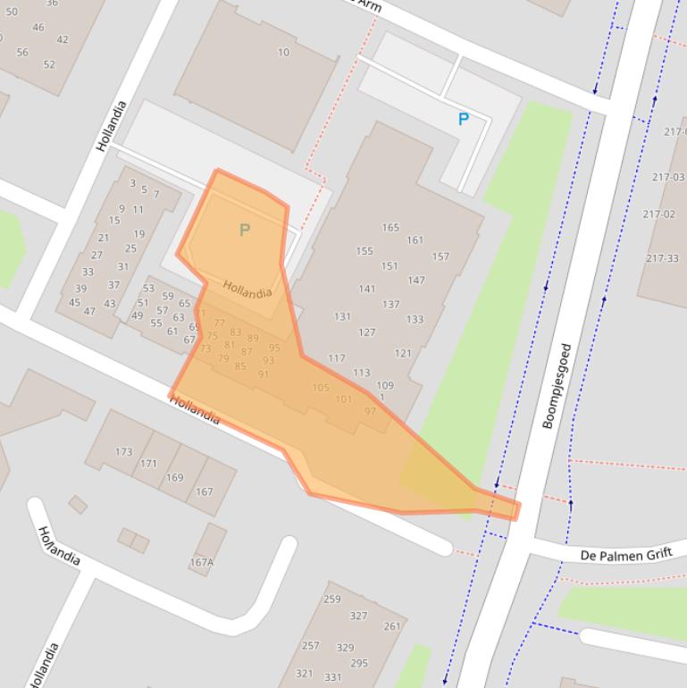 Kaart van postcodegebied 3901GJ.