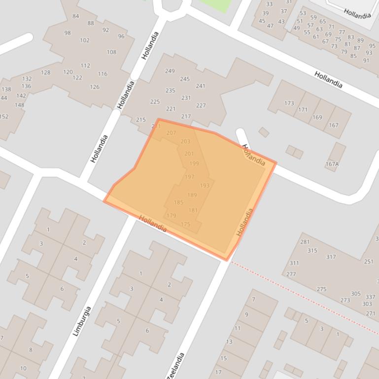 Kaart van postcodegebied 3901GS.