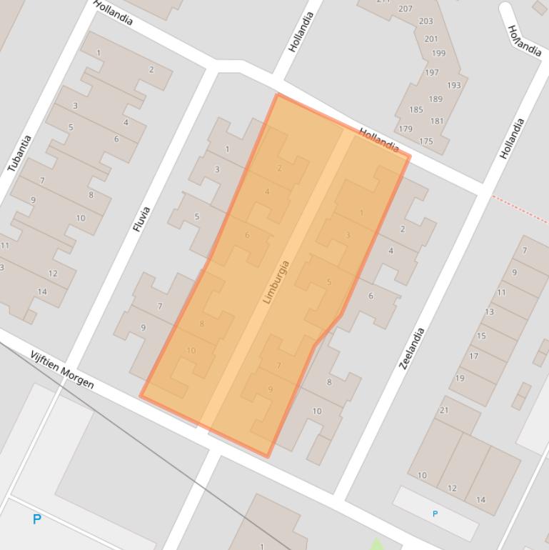 Kaart van postcodegebied 3901GX.