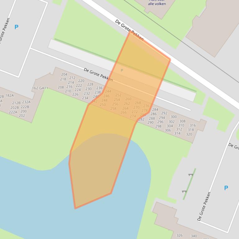 Kaart van postcodegebied 3901JK.