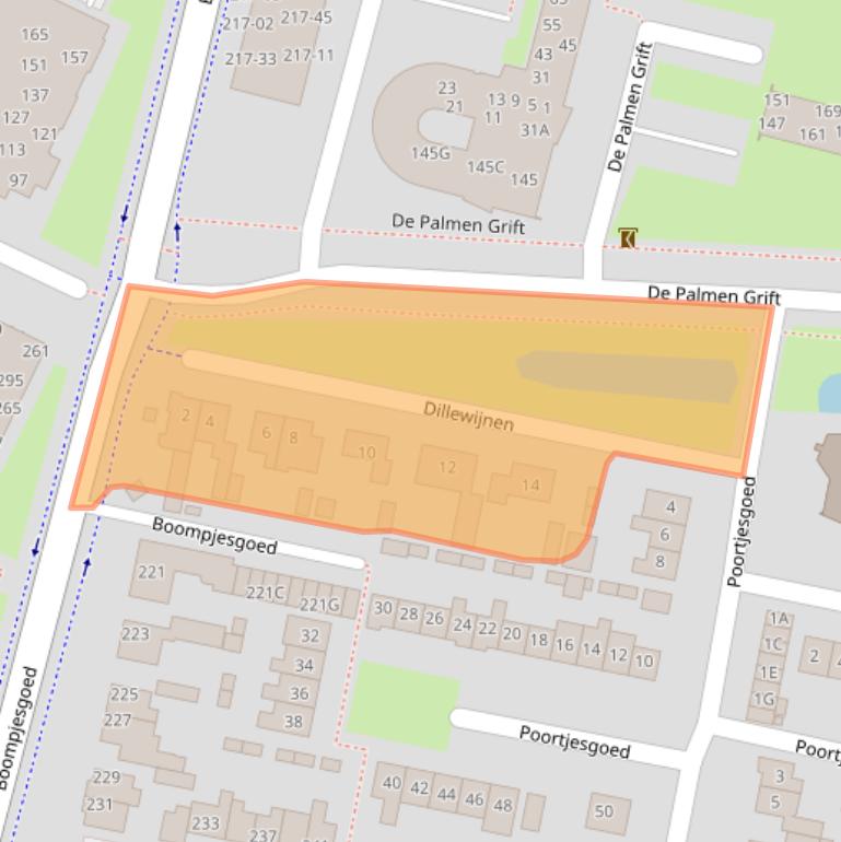 Kaart van postcodegebied 3901KB.