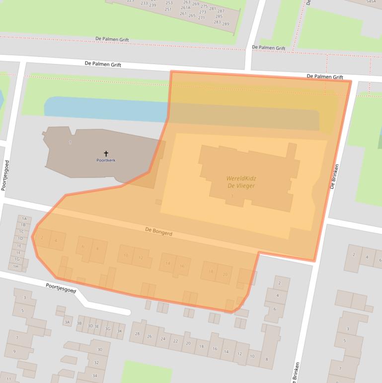 Kaart van postcodegebied 3901KC.