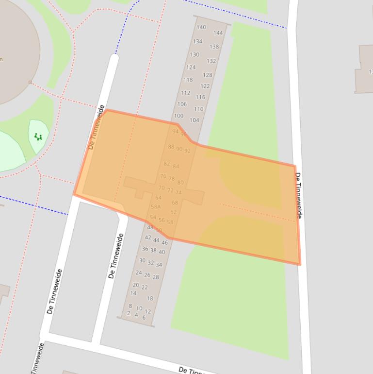 Kaart van postcodegebied 3901KL.