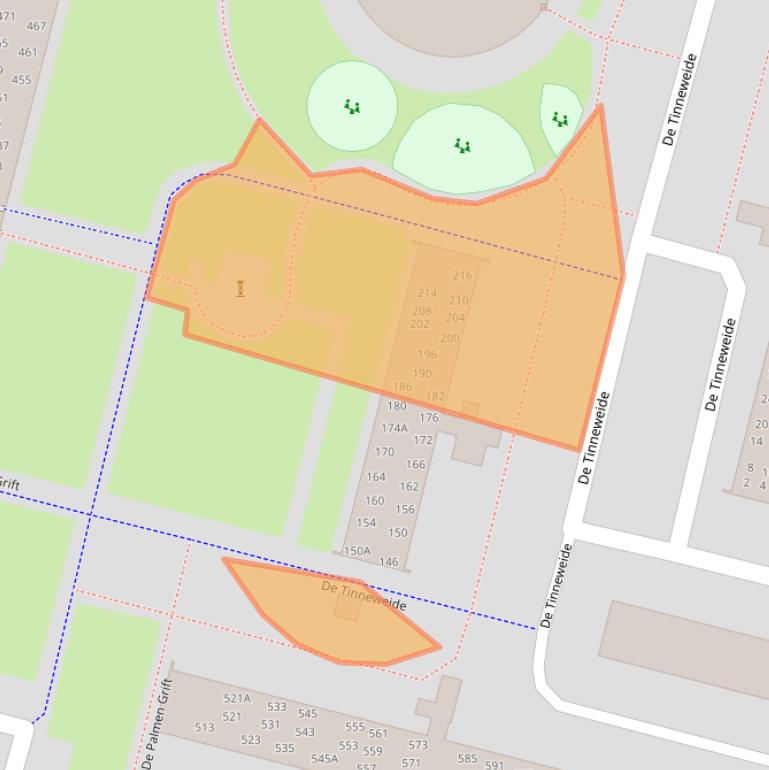 Kaart van postcodegebied 3901KP.